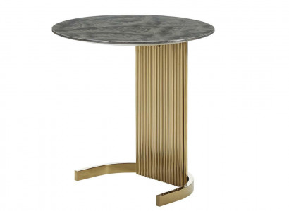 Beistelltisch Modern Design Möbel Marmor Luxus Gold Kreative Wohnzimmer Tisch